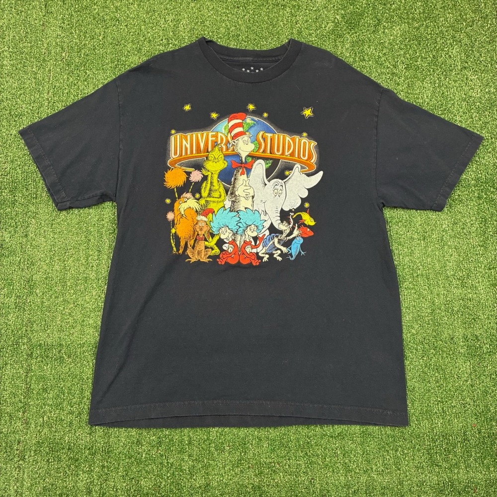 Y2K Universal Studios Dr. Seuss Graphic T-shirt